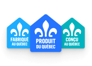 Fabriqué au Québec, Produits du québec, Conçu au Québec