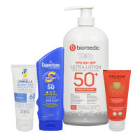 Sunscreen products for the body