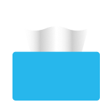 Illustration d'une boite de mouchoirs